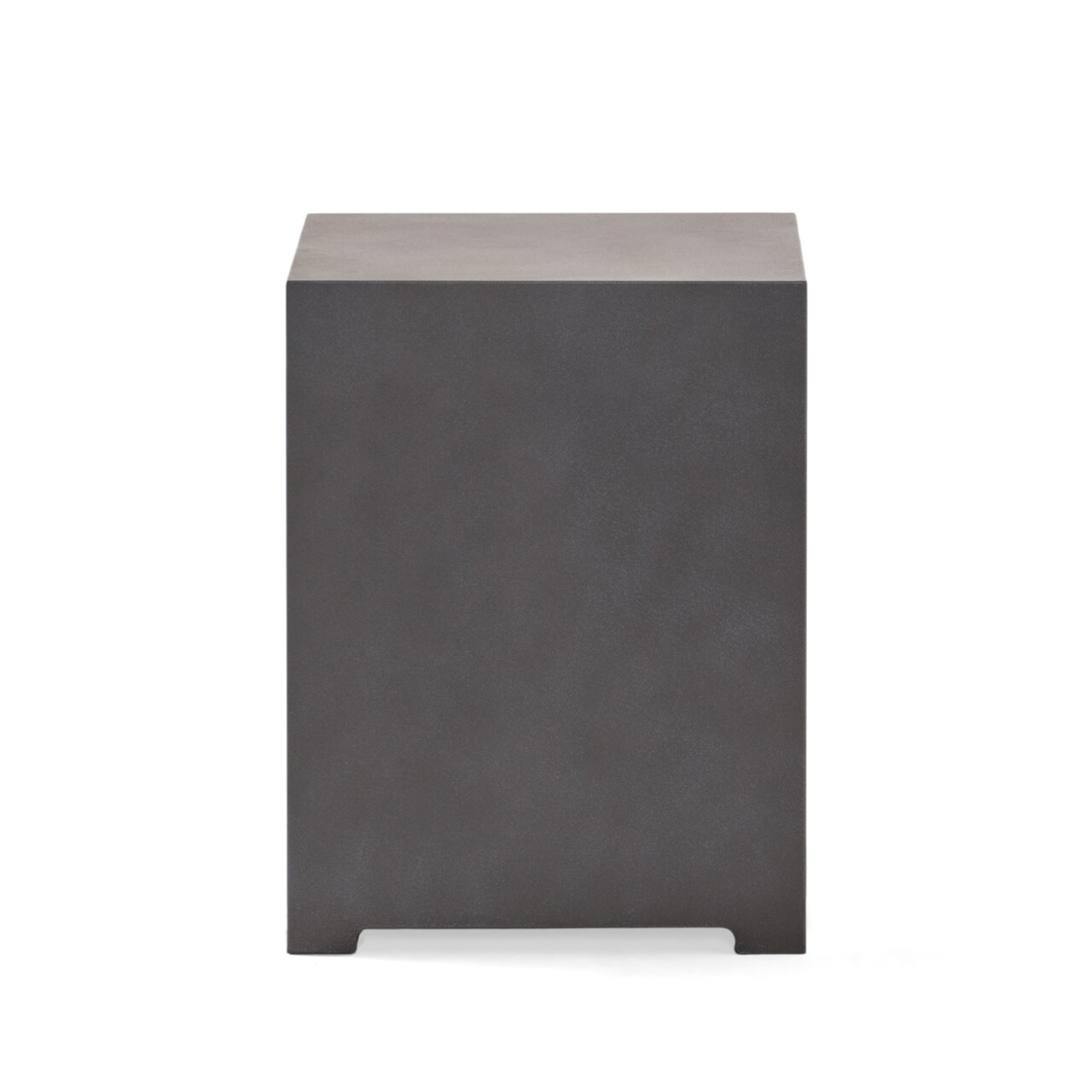 GDF Studio Jasmine Outdoor Iron Tank Holder Side Table